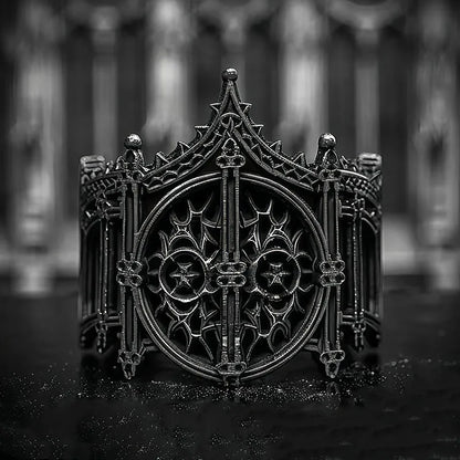 Gothic Castle Adjustable Rings