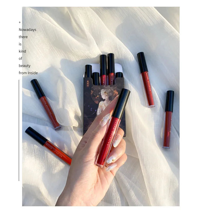 💄💋 5pc Red Lipstick Set 💋💄