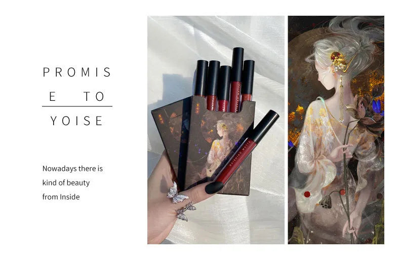 💄💋 5pc Red Lipstick Set 💋💄