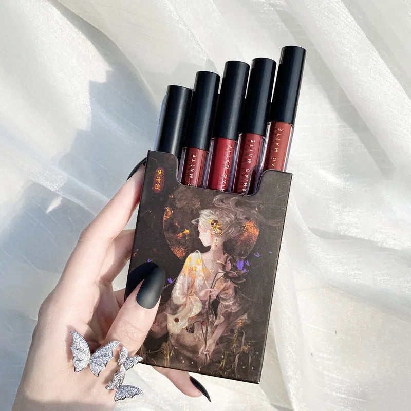 💄💋 5pc Red Lipstick Set 💋💄