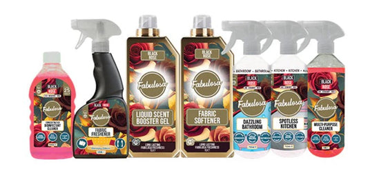 Black Rose Fragranced Household Cleaning Bundle