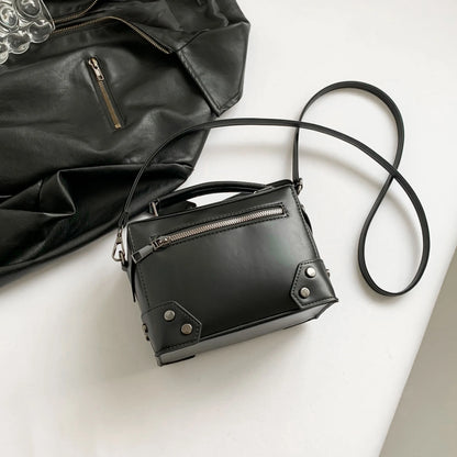 🖤 Black Pleather Skeleton Handbag 💀
