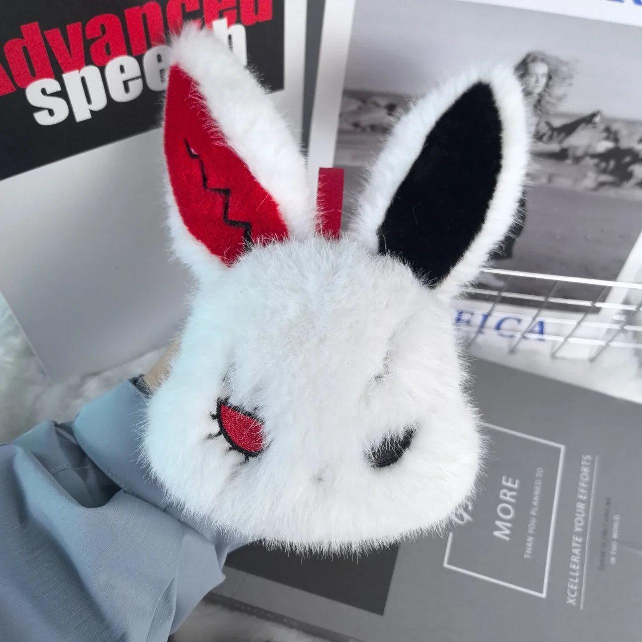 🐇 Scary Plush Rabbit Keychains 🐇