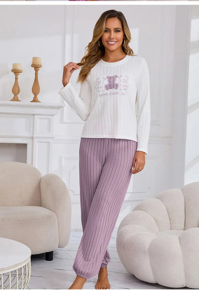 Happy Every Day PJs (Multiple Colour Options!)