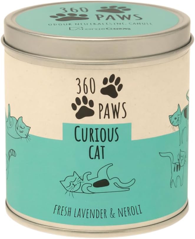 360 Paws Curious Cat Odour Neutralising Candle