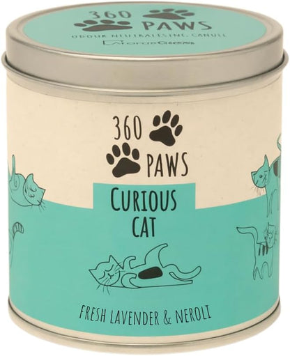 360 Paws Curious Cat Odour Neutralising Candle
