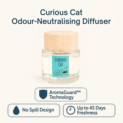 360 Paws Curious Cat Odour Neutralising Diffuser
