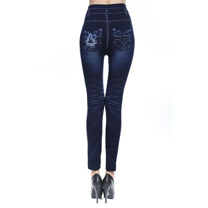 🌸💖 Women’s Printed High Waist Slim Leggings 💖🌸