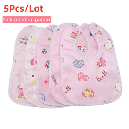 👶 5pc Baby Bibs Set 🍼