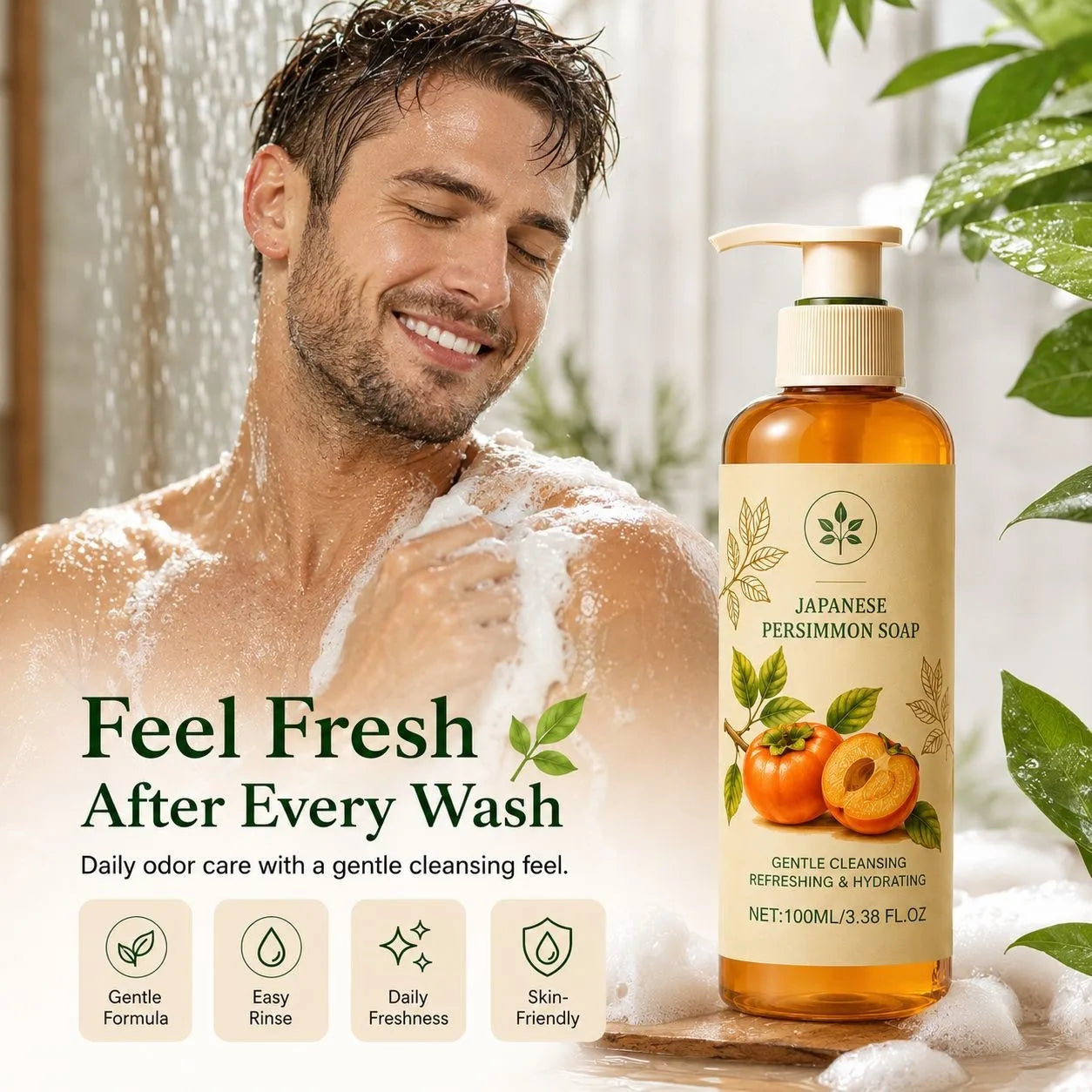 🍊 Japanese Persimmon Body Wash 🍊