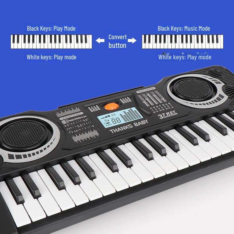 🎹 37-Key Electronic Piano – Early Education Toy for Children