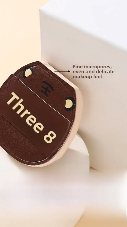 6pc Animal Powder Puff Sponges Set
