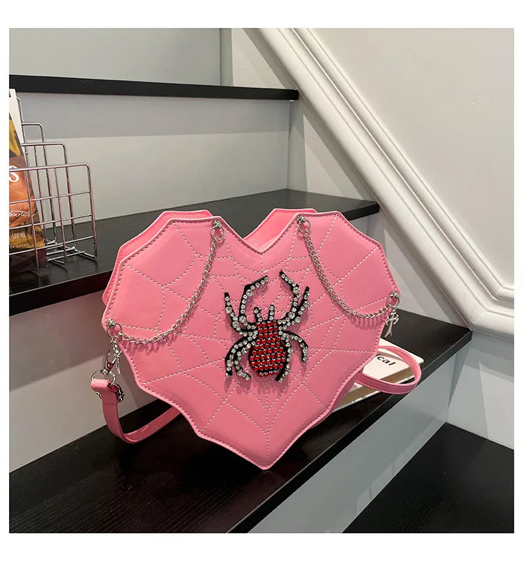🕷️ Diamante Spider Handbags 🕷️