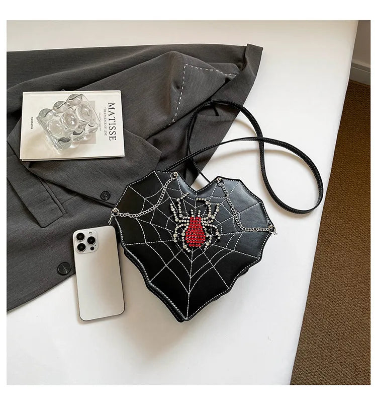 🕷️ Diamante Spider Handbags 🕷️