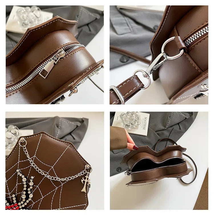 🕷️ Diamante Spider Handbags 🕷️