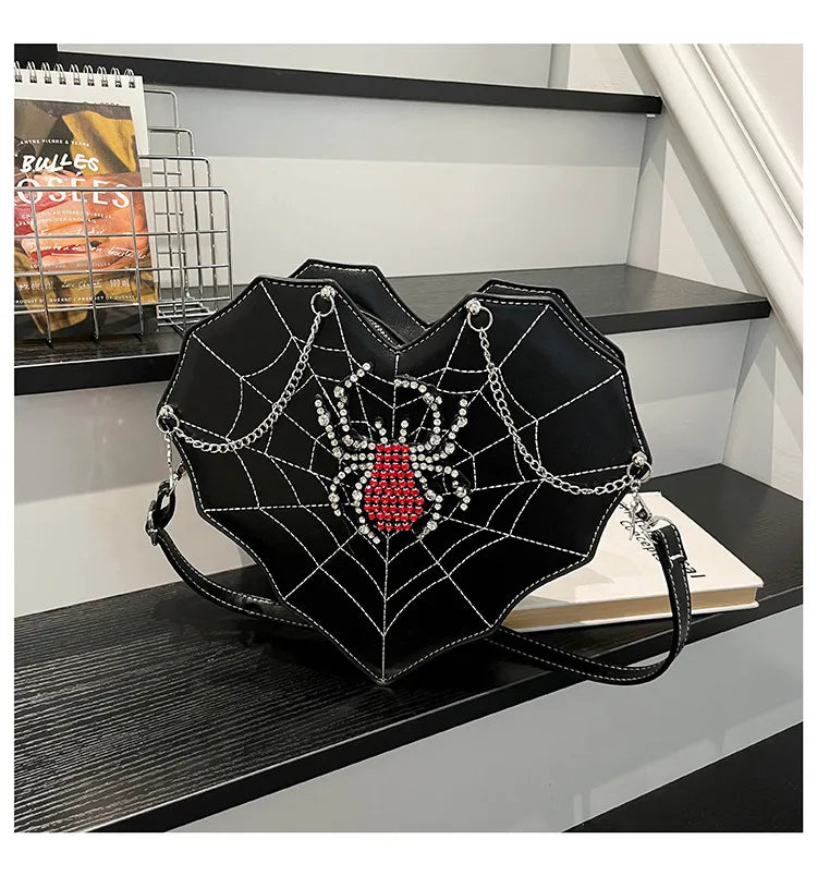 🕷️ Diamante Spider Handbags 🕷️