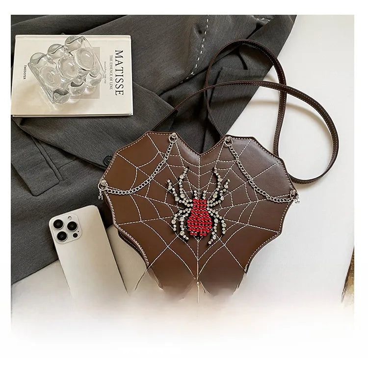 🕷️ Diamante Spider Handbags 🕷️
