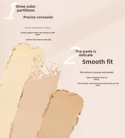 💫 3 Colour Concealer With Brush Set 💫