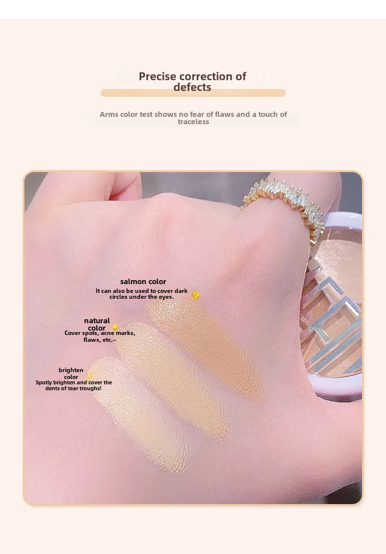 💫 3 Colour Concealer With Brush Set 💫
