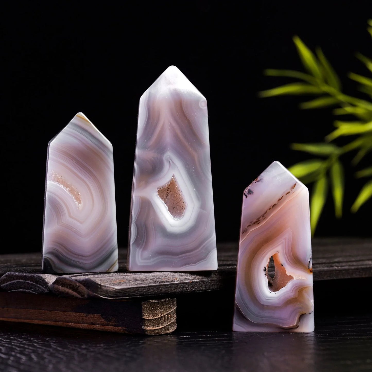 💎 Agate Druzy Crystal Towers 💎