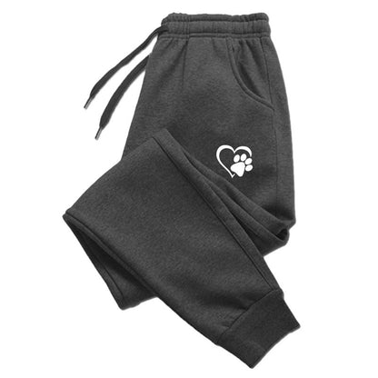 🐾 Heart + Paw Print Joggers! 🐾