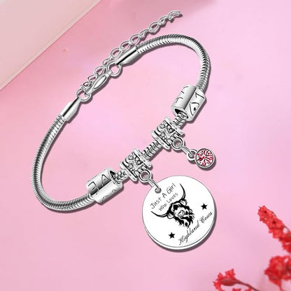 Highland Cow Bracelet