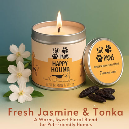 360 Paws Odour Neutralising Candle Trio