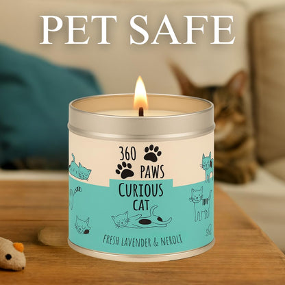 360 Paws Curious Cat Odour Neutralising Candle