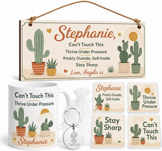 Cactus Personalised Gift Box