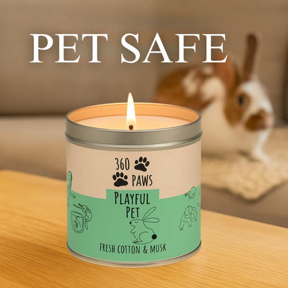 360 Paws Playful Pet Odour Neutralising Candle