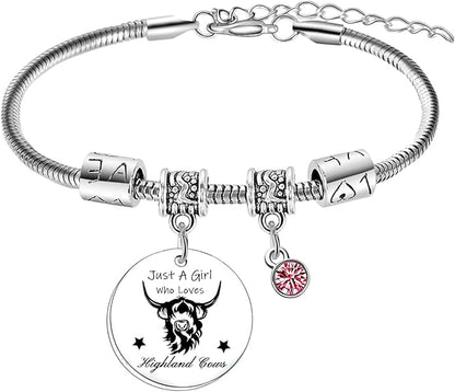 Highland Cow Bracelet