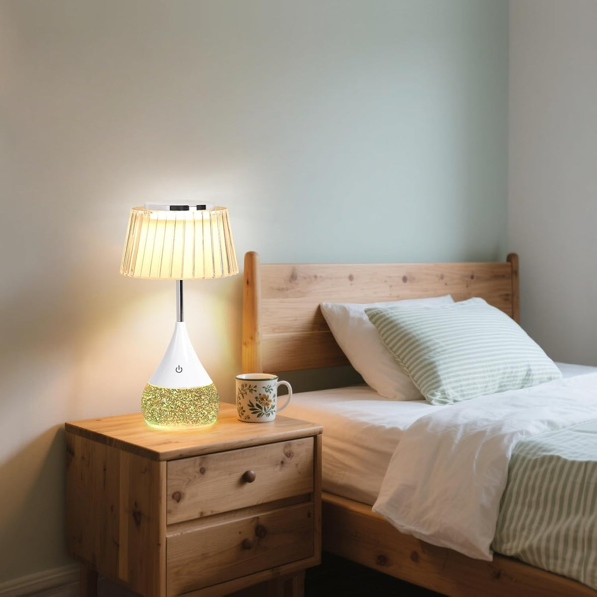 ✨ Glittery Colour Changing LED Table Lamp ✨