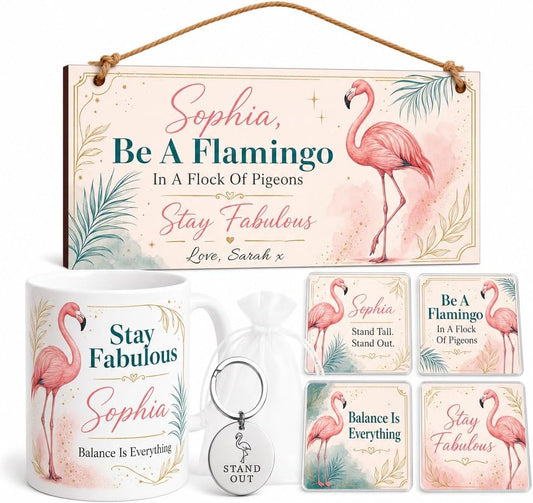Flamingo Personalised Gift Box