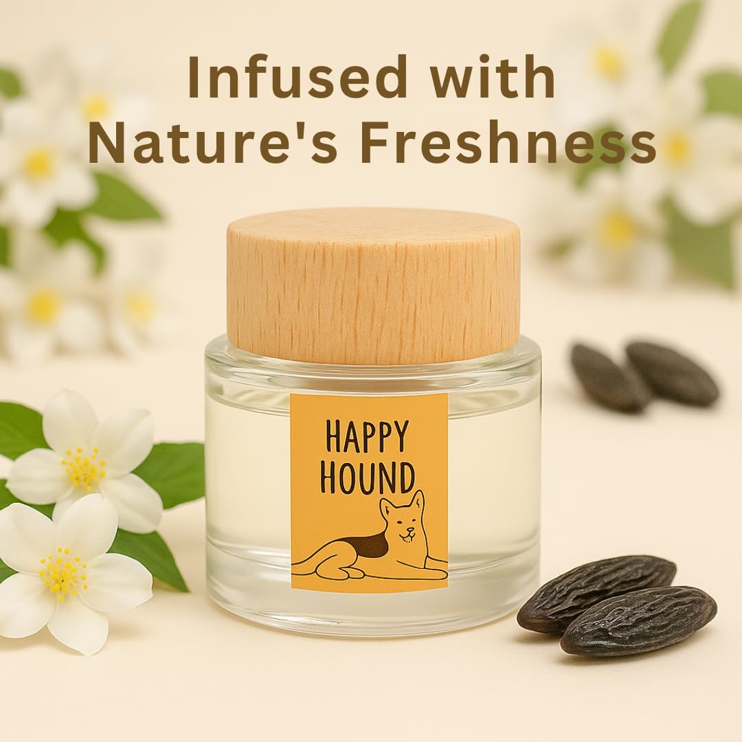 Happy Hound Pet Odour Neutralising Diffuser – Fresh Jasmine & Tonka