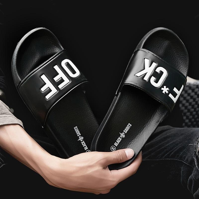 Unisex Fu*k Off Sliders