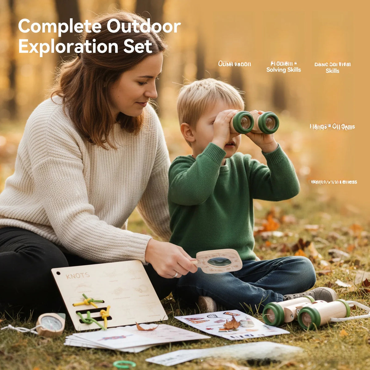 🌿 Trail Tots Wooden Explorer Kit 🌿