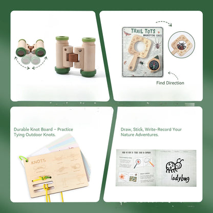 🌿 Trail Tots Wooden Explorer Kit 🌿