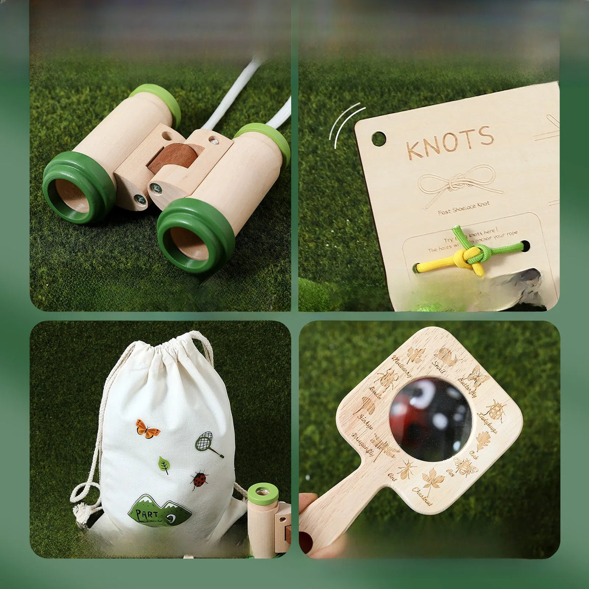 🌿 Trail Tots Wooden Explorer Kit 🌿
