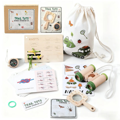 🌿 Trail Tots Wooden Explorer Kit 🌿