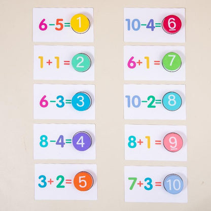 🔢🌈 Wooden Montessori Math Learning Toy Set 🌈🔢