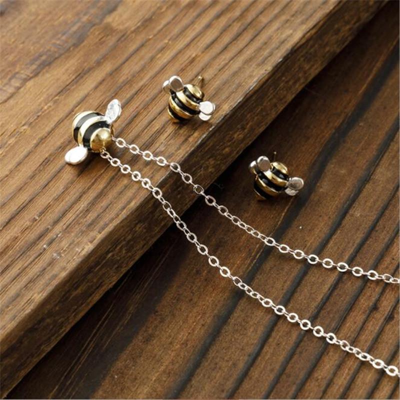 Cute Bee Jewellery Set
