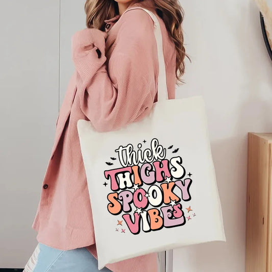 🕸️🎃 Halloween Vibes Tote Bags 🎃🕸️