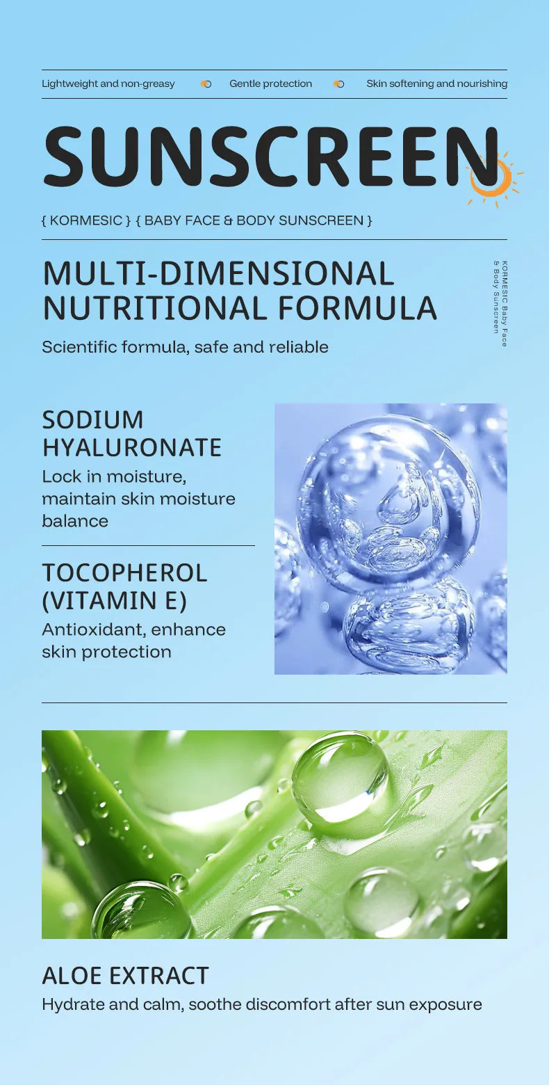 🧴👶 Baby Sunscreen SPF 50 PA++++ 👶🧴
