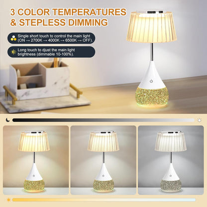 ✨ Glittery Colour Changing LED Table Lamp ✨