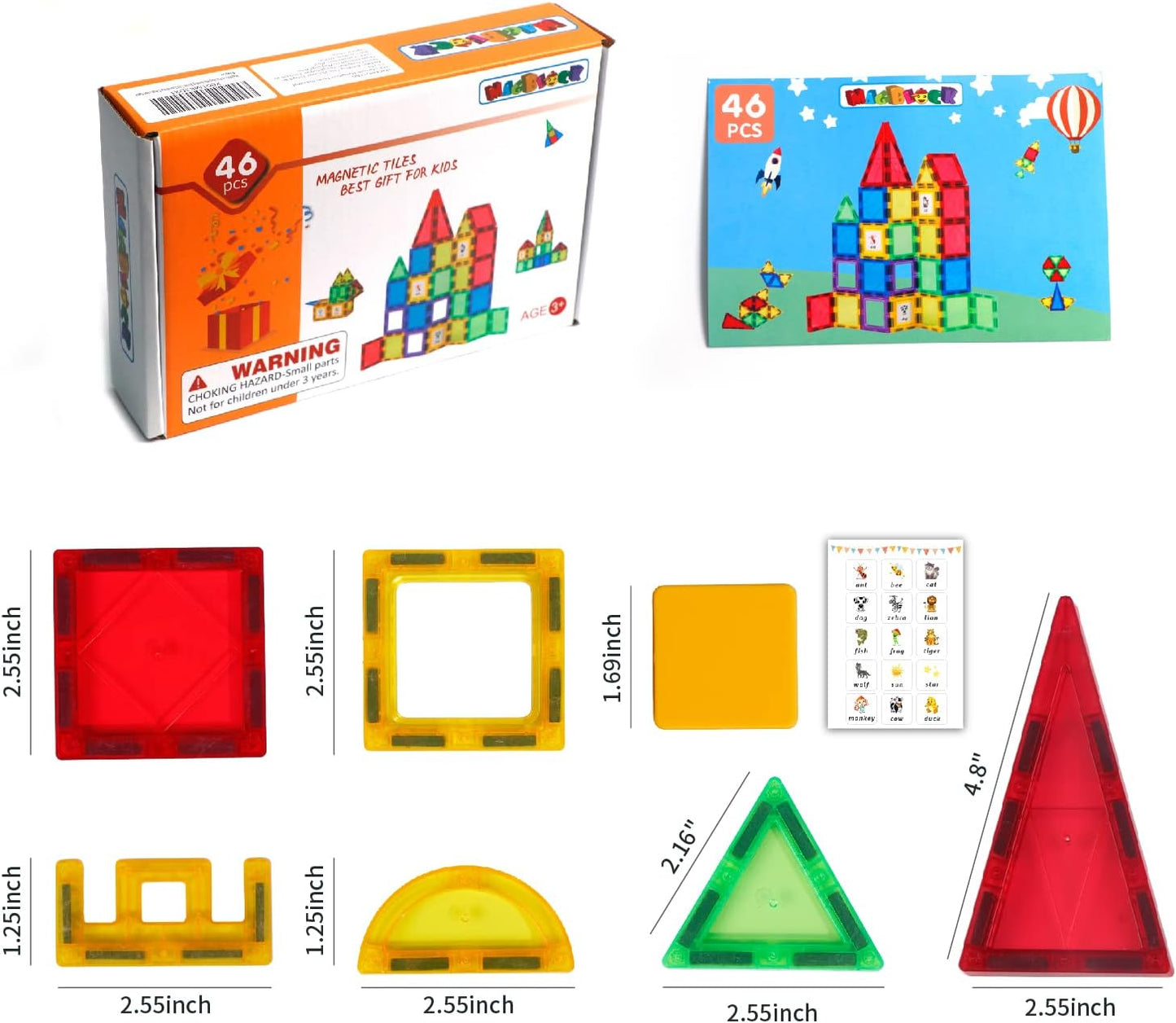 Magblock Magnetic Building Blocks Sets