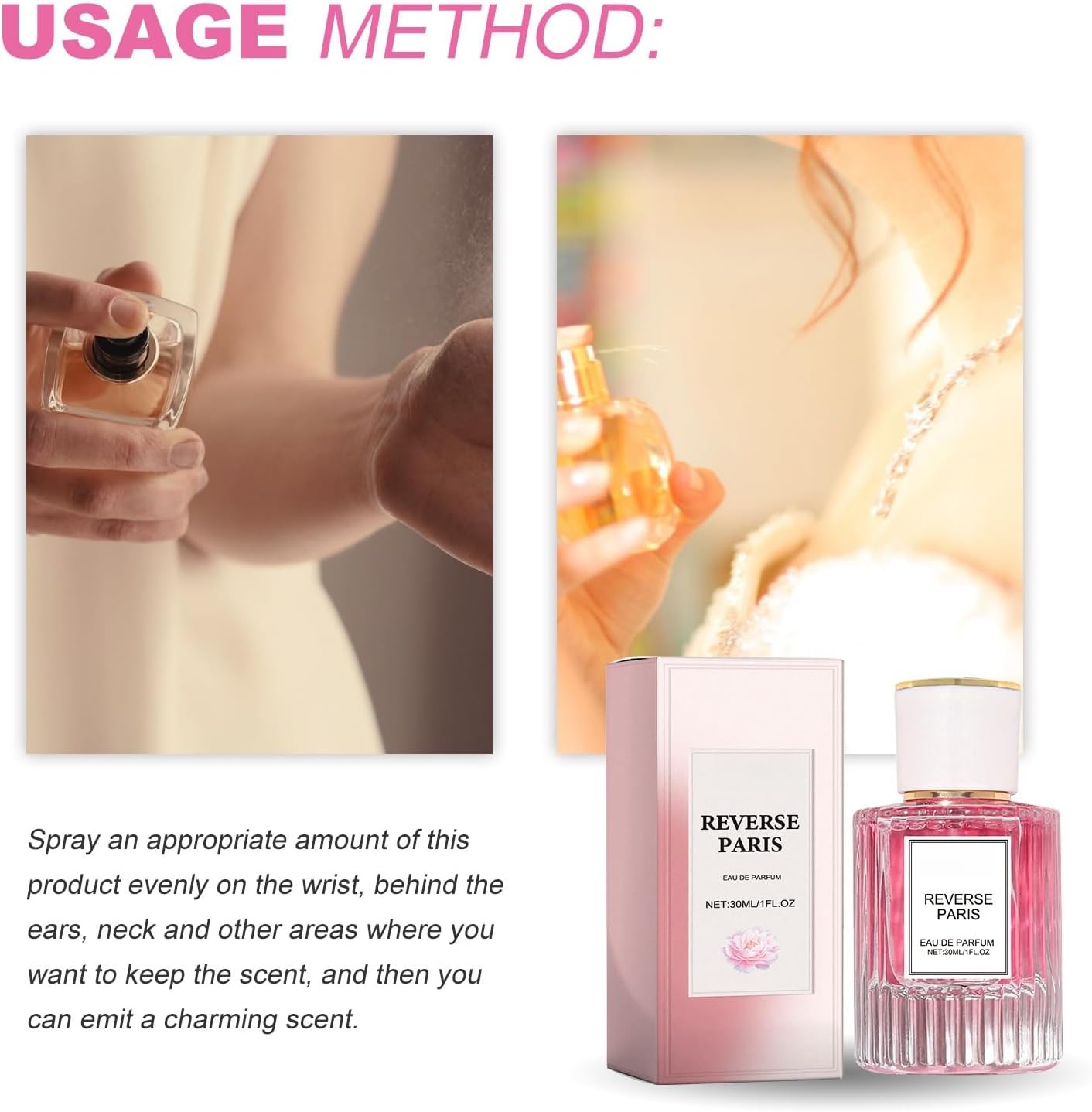 30ml Pheromone Perfume for Women Reverse Paris