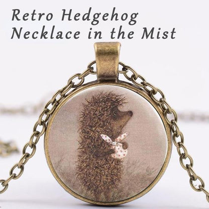 🦔 Vintage Lil' Hedgehog in the Fog Necklace 🦔
