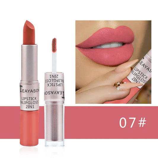 2pc No 7. Lipstick & Lipgloss Set