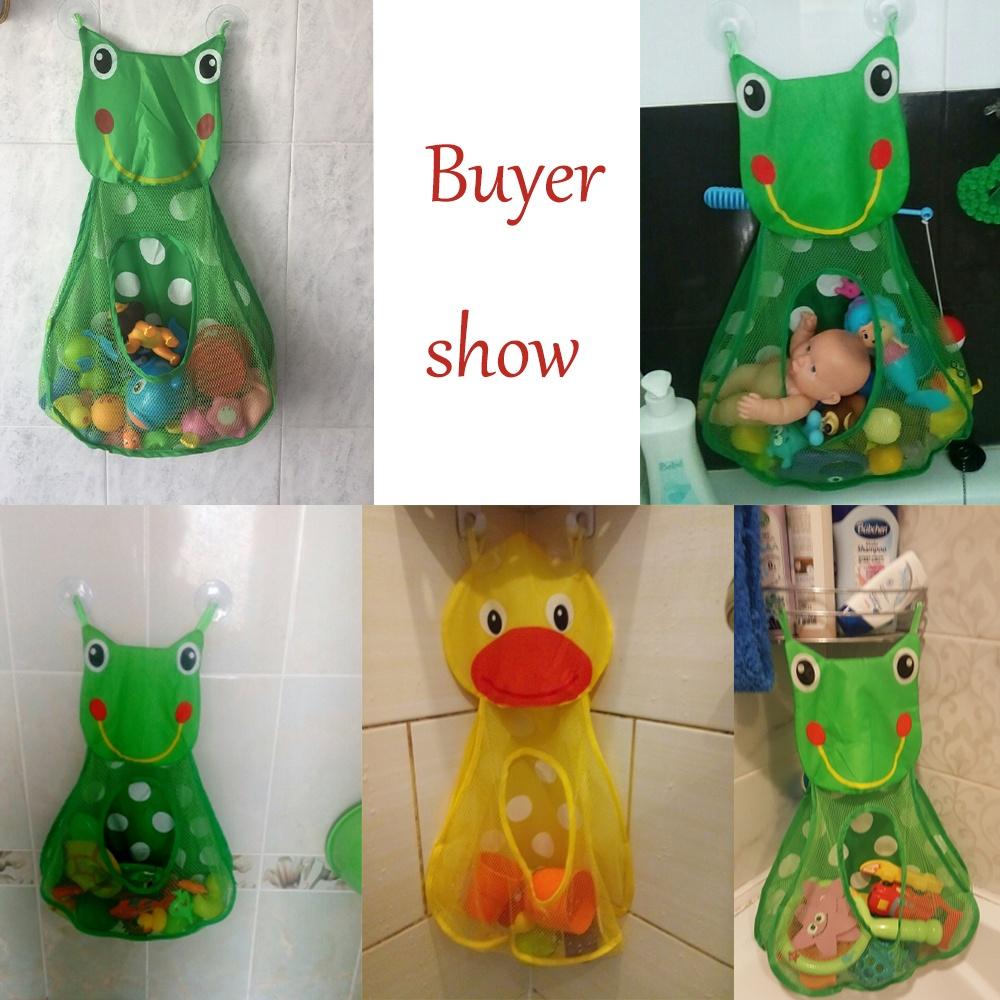 🐤🐸 Baby Shower Bath Toy Storage Mesh Bag