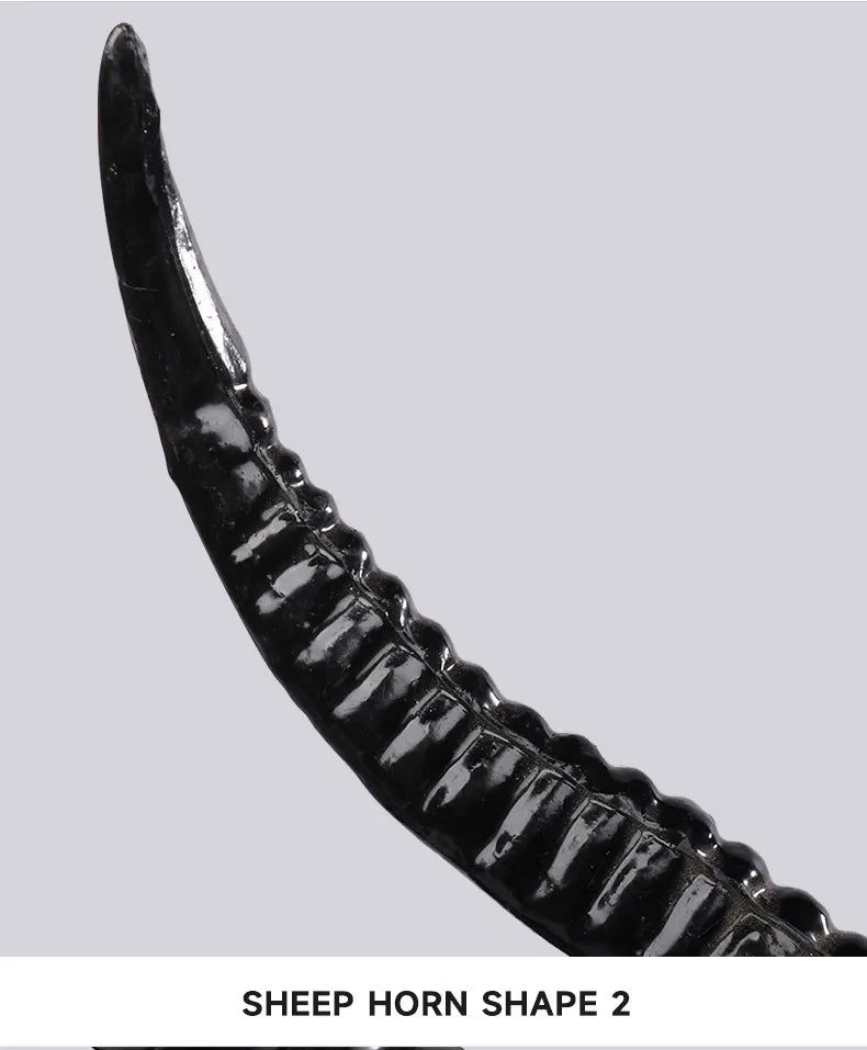 🖤 Baphomet Sheep Horn Headband 🖤